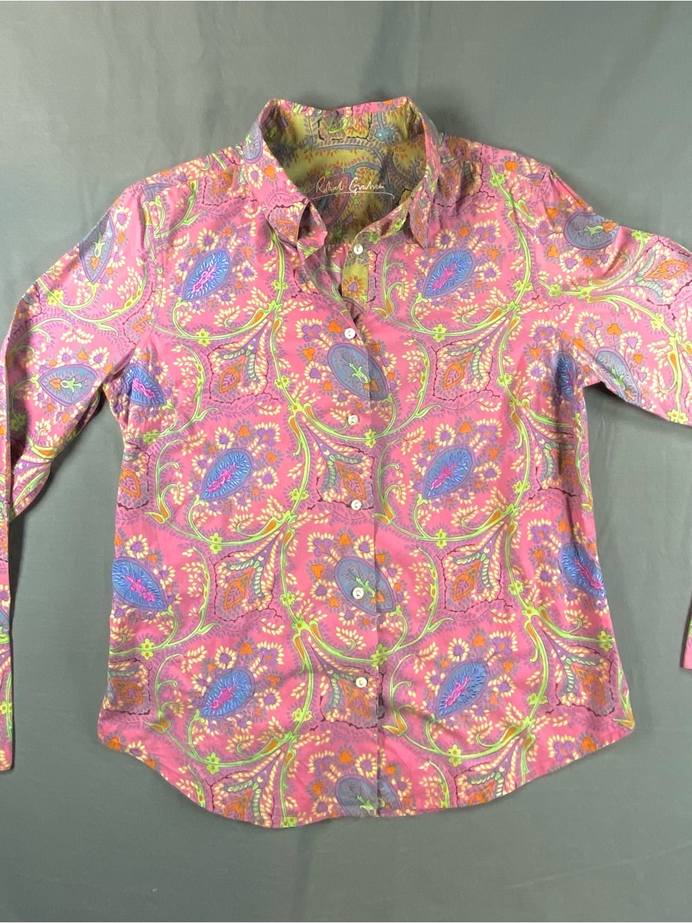 Robert Graham Pink Paisley Button-Up Shirt